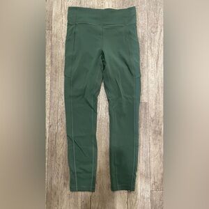 Lululemon Invigorate Everlux Green Leggings